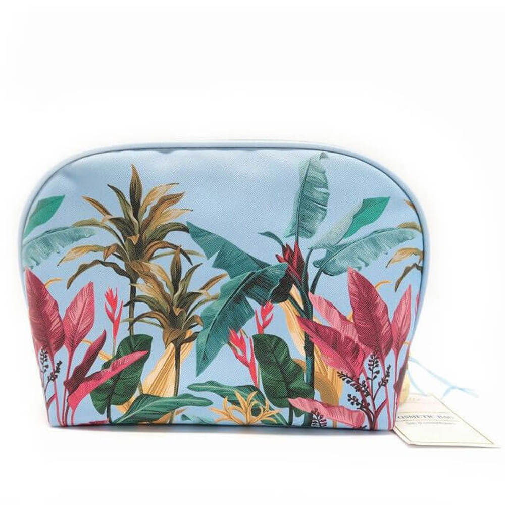 Danielle Botanical Palm Makeup Bag - Large